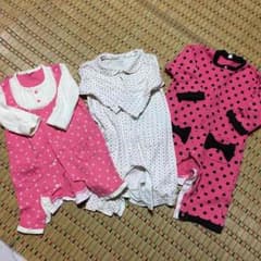 長袖ロンパースのサムネイル