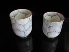 京泉　千筋桔梗　蓋付(夫婦)湯呑 m81963059808_1.jpg?1719871350