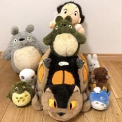 スタジオジブリ　ぬいぐるみ　9点　まとめ　となりのトトロ　もののけ姫　こだま スタジオジブリ ぬいぐるみ 9点 まとめ となりのトトロ もののけ姫