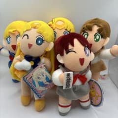 セーラームーンR ぬいぐるみ 5体 まとめ売り バンプレスト 1994年