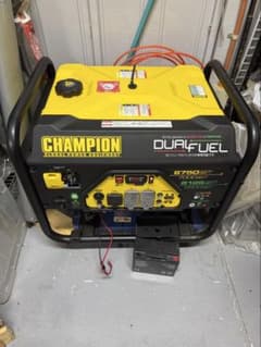 CHAMPION DUAL FUEL 発電機 CPG7800DF-J 本体 CHAMPION DUAL FUEL 発電機 CPG7800DF-J 本体 - メルカリ