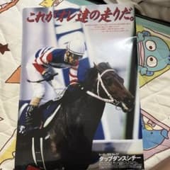 JRA ヒーロー列伝 No.57 タップダンスシチー クリアファイル 折れ多少のサムネイル