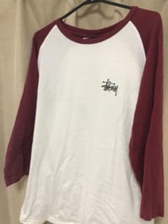 STUSSY シャツ 七分袖 赤のサムネイル