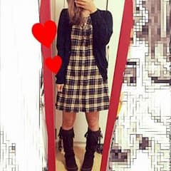 ノースリチェックワンピースのサムネイル