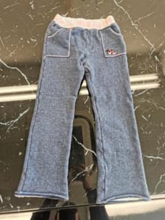 (半額)ミキハウス　130ズボン　パンツ　厚手　冬　熊　女の子のサムネイル