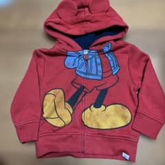 babyGAP Disney ミッキー パーカー 2years 90 95