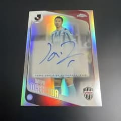 Topps Chrome J 리그 마에카와 야야 친필 사인 카드