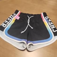 チアパン ＰＯＭＣＨＥ レインボー 柄 Size XS チアダンスのサムネイル