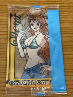 ONE PIECE ナミ Cool Gold Card 森永ウエハース 未開封 - メルカリ