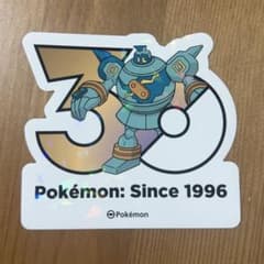 ポケモン30周年 韓国限定 ゴルーグ ステッカーのサムネイル