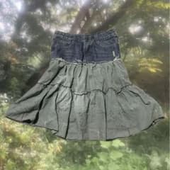 森ガール y2k グランジ フェアリーグランジ 平成ギャル スカート 古着のサムネイル