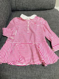 ♥Ralph Laurenボーダーシャツワンピース♥のサムネイル