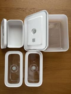 Zwilling Fresh & Save 真空保存容器 4個セット - メルカリ