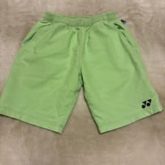 YONEX ヨネックス テニス ハーフパンツ 蛍光イエロー　Sサイズのサムネイル