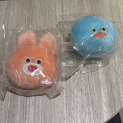 マスコット ぬいぐるみクリップ　2個まとめ売りのサムネイル