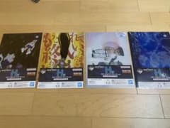 HUNTER×HUNTER 이치 반 쿠지 H상 클리어 파일 4장 세트