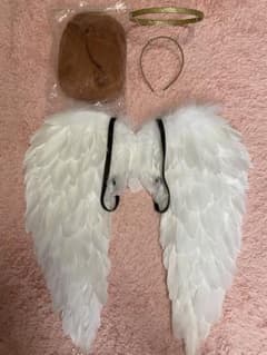 コスプレ 天使の悪魔 天使の羽 天使の輪っか チェンソーマン 天使の悪魔 コスプレ 羽 天使の輪 - メルカリ