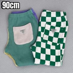 【90cm】BREEZEパンツ2枚セット 保育園着洗い替え まとめ売りのサムネイル