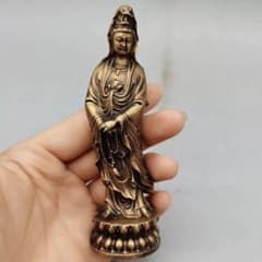 地蔵 菩薩 観音 銅製 仏像 彫刻 置物 開運 風水 - メルカリ