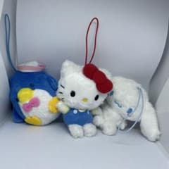 サンリオ ぬいぐるみ マスコット ハローキティ シナモロール タキシードサム