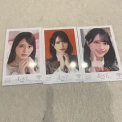 イコラブ 佐々木舞香 ミニフォトカード 2026 Vol.11 3枚セットのサムネイル