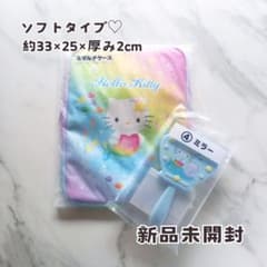 ハローキティ♥️当たりくじ　ミラー　マルチケース　サンリオくじ　タブレットケースのサムネイル