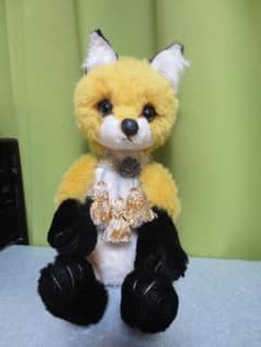 国内作家様　キツネぬいぐるみ　狐　きつね　30㎝！Mori`s Bear　森脇様 国内作家様 キツネぬいぐるみ 狐 きつね 30㎝！Mori`s Bear 森脇