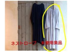 nest Robeネストローブ ラミー超撥水スモックワンピース リネン 麻