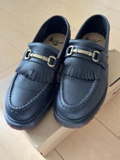 【美品】Dr. Martens ブラック ローファーのサムネイル