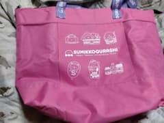 未使用匿名配送 すみっコぐらし たぴおかコンビニ どでかトートバッグ ピンク