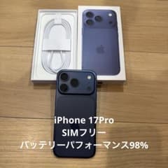 Apple iPhone 17Pro 256G 딥 블루