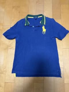 POLO RALPH LAUREN ポロシャツ ブルー イエローのサムネイル