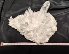 水晶クラスター☆原石☆浄化用セージ付きのサムネイル