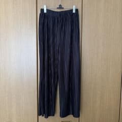 【LOUNIE】プリーツパンツ ブラックのサムネイル