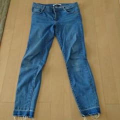 zara 切りっぱなしデニム  size36のサムネイル