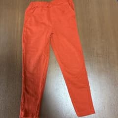 SKAPE Si Shu Non ロングパンツ 120cm オレンジ（赤寄り）のサムネイル