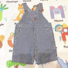ミキハウス　オーバーオール　100  レトロのサムネイル