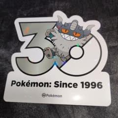 韓国限定 ポケモンメガフェスタ 30周年 ランダムステッカー