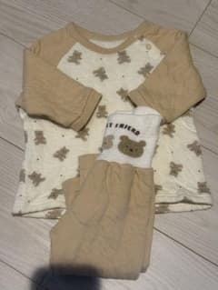 ベビー パジャマ くま 70のサムネイル