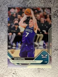 [RC] 콘 카니플 Topps Now NBA 신인 역사상 가장 빠른 기록