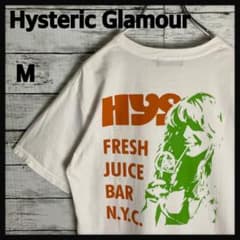 ヒステリックグラマー★Tシャツ　M　ホワイト　FRESH JUICE BAR