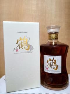 NIKKA ウイスキー TSURU 鶴 鶴デザイン 700ml 箱付き 旧ボトル NIKKA WHISKY 鶴 700ml ボックス入り TSURU - メルカリ