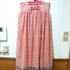 値下げ!!!マキシスカート♡オレンジのサムネイル
