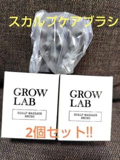 新品・未使用 GROW LAB スカルプマッサージブラシ 2個セット!! - メルカリ