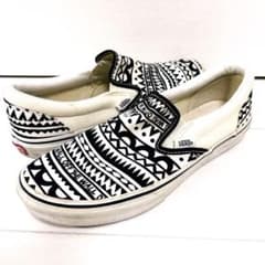 VANS バンズ スリッポン US8 26cm ガレージランド - メルカリ