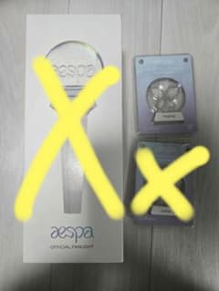 aespa 公式 ペンライト カスタムエンブレム ニンニンのサムネイル