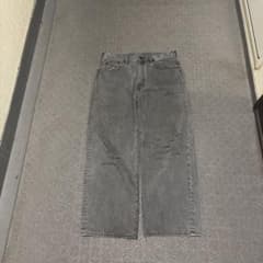 GU デニムパンツ グレー Mサイズダメージリメイクのサムネイル