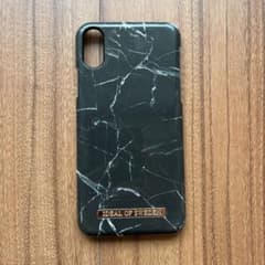 iPhone Xs ケース　ideal of sweden ブラック大理石のサムネイル