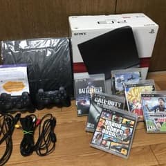 プレステ3 【即購入OK】本体 120GBソフト6本コントローラー 少し値下げのサムネイル
