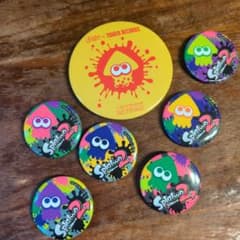 【コンプリートセット】スプラトゥーン 缶バッジセット まとめ売り【希少品】 スプラトゥーン缶バッジ 7個セット - メルカリ